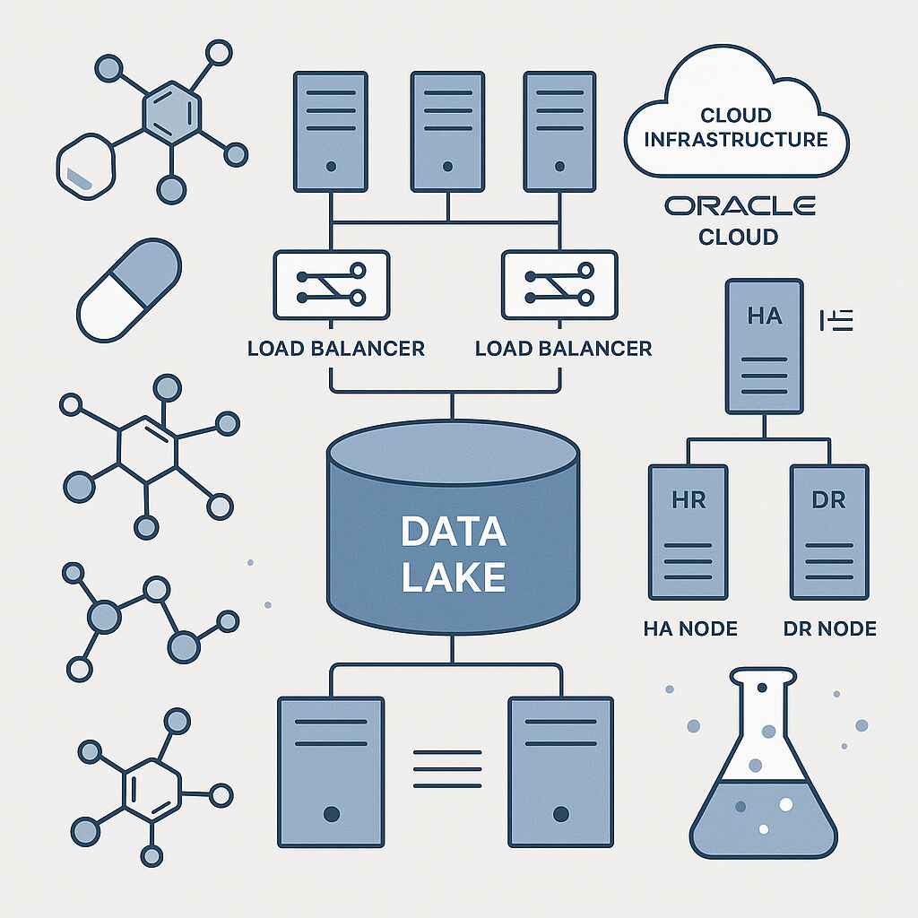 Pharma Data Lake Optimization with HA-DR & Load